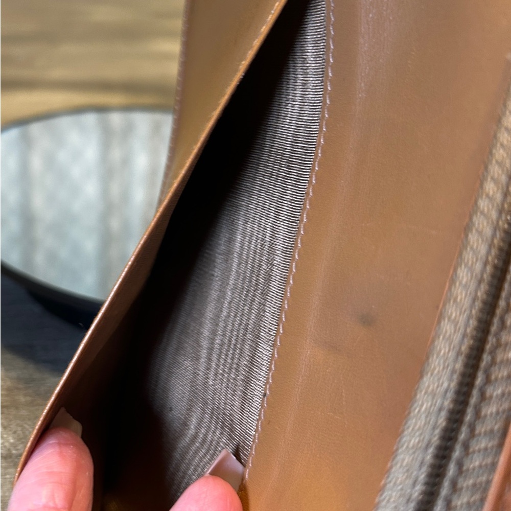 106. Celine Brown and Tan Macadam Wallet-COA - Picture 12 of 12